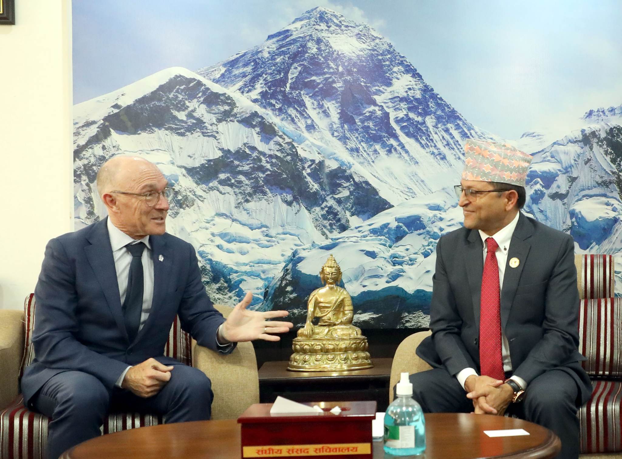 नेपाल आमविनाशका हतियारहरू निःशस्त्रीकरणको पक्षधर  गणेश तिमिल्सिना