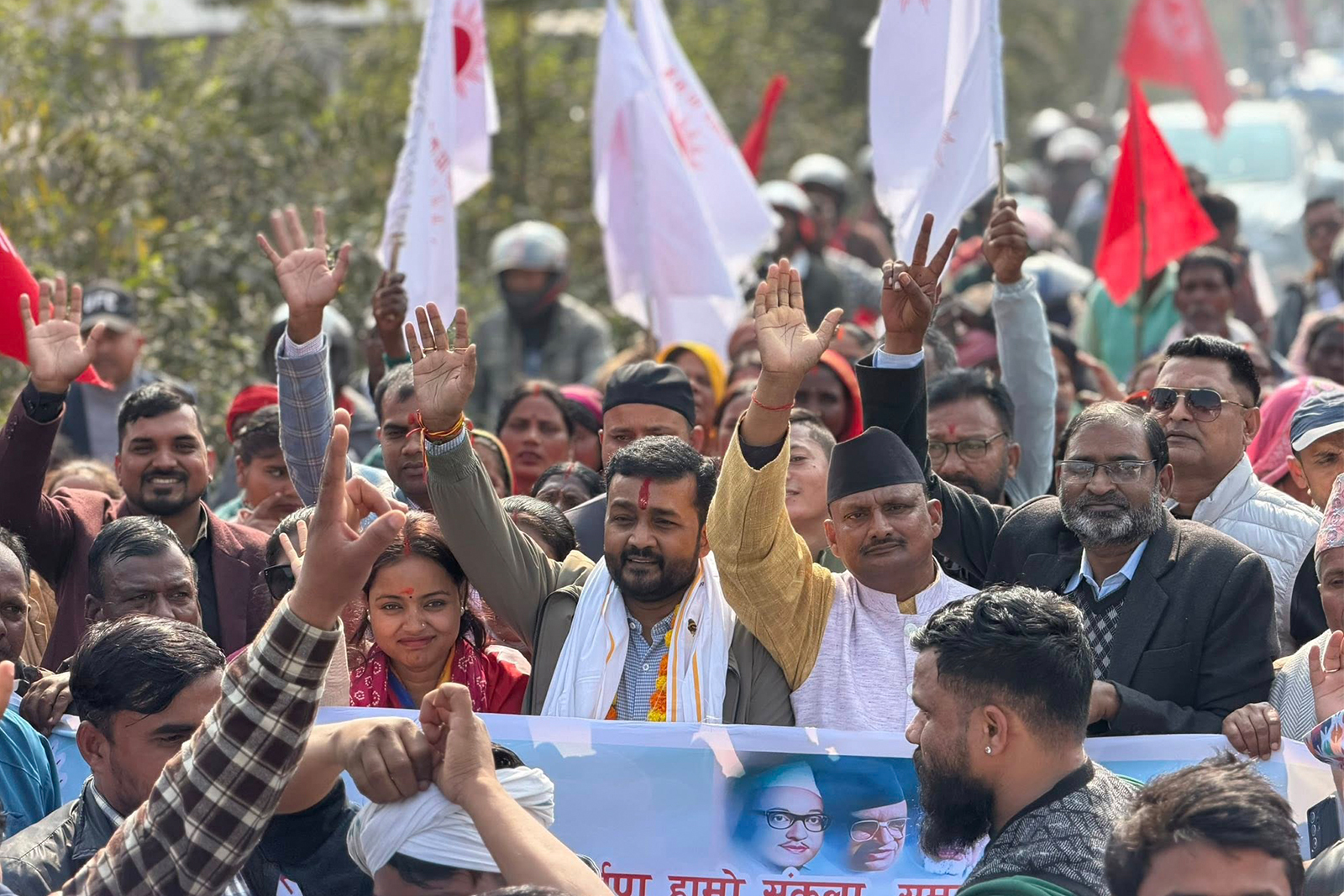 सेतो गम्छामा प्रदीप यादव