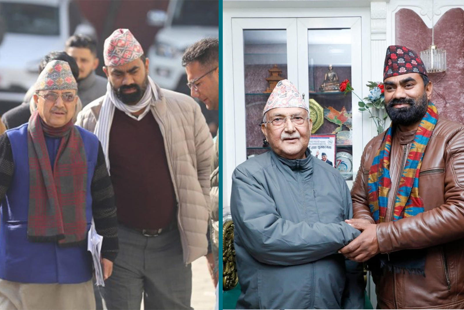 कांग्रेस त्यागेर एमाले प्रवेश गरेका अबुल हुसेन अन्सारी