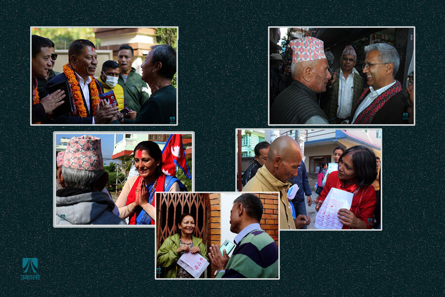 काठमाडौँका उम्मेदवारसँग एक दिन : पुरानासँग मतदाताको गुनासै गुनासो, नयाँसँग आशा