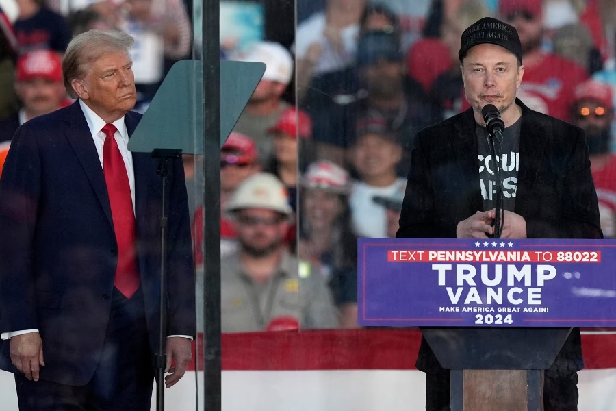 एलन मस्कले डोनाल्ड ट्रम्पको चुनावी अभियानलाई दिए १० अर्ब रुपैयाँ