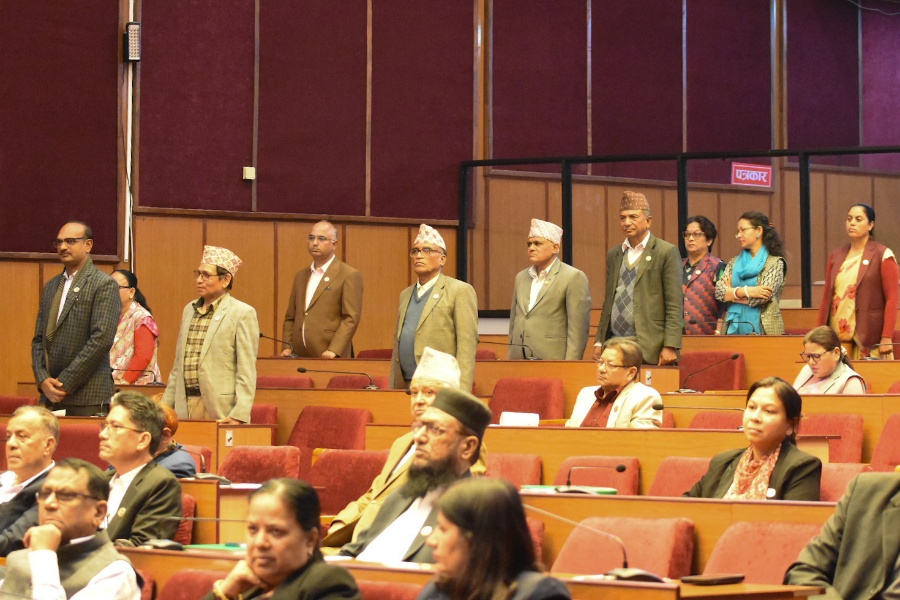 प्रतिपक्षद्वारा राष्ट्रियसभाको बैठक अवरुद्ध