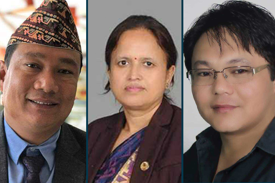 सञ्चारमन्त्रीमा रेखा शर्मा, सुदन किराँती पर्यटन र अमनलाल मोदी संघीय मामिलामन्त्री