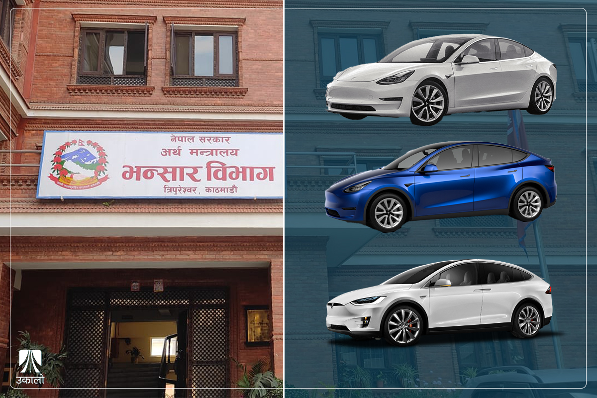 नेपालमा टेस्लाका गाडी : भन्सारबाट गैरकानूनी आयात, अनधिकृत कम्पनीबाट बिक्री