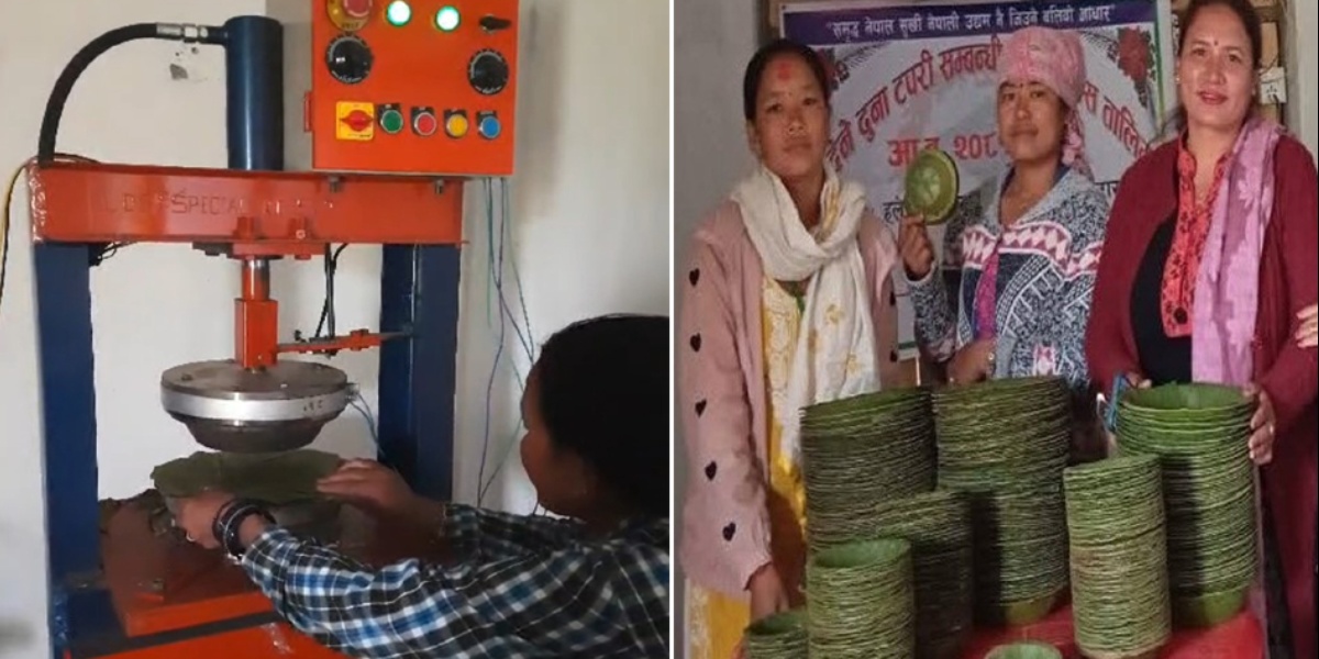 दिक्तेल र हलेसीमा दुना–टपरी उद्योग, स्थानीयलाई रोजगारी 