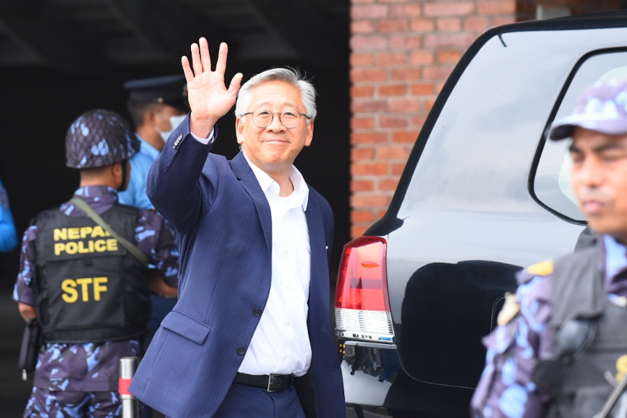 अमेरिकी सहायक विदेशमन्त्री लु काठमाडौँमा