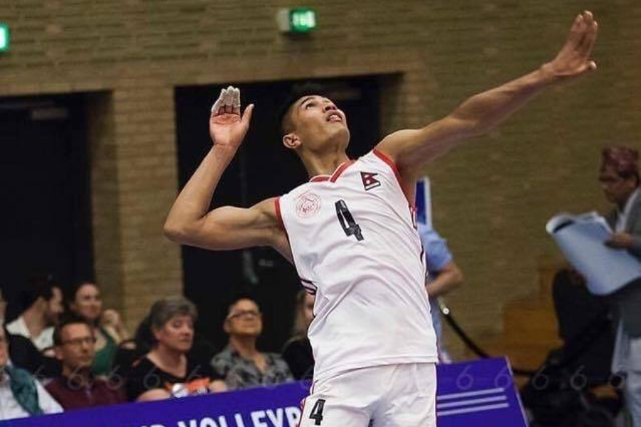 क्रिकेटर बन्ने सपना त्यागेर भलिबल खेलाडी बनेका कप्तान मानबहादुर