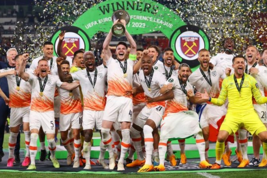 युरोपा कन्फरेन्स लिगको उपाधि वेस्ट हामलाई 