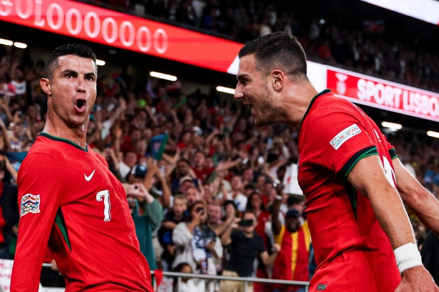 यूईएफए नेसन्स लिग फुटबलमा स्पेन र पोर्चुगल विजयी