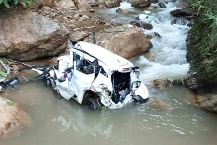 पाल्पा दुर्घटना उपडेट : मृतक ६ जनाको सनाखत, चालक गम्भीर घाइते