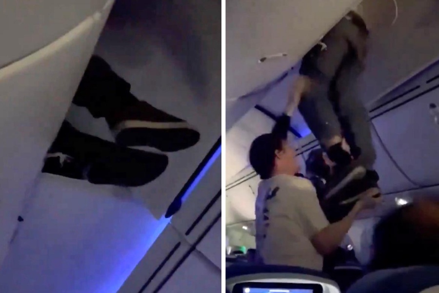 एअर युरोपाको बोइङ जहाज टर्बुलेन्स हुँदा १ जना सिलिङमा अड्किए, ३० घाइते