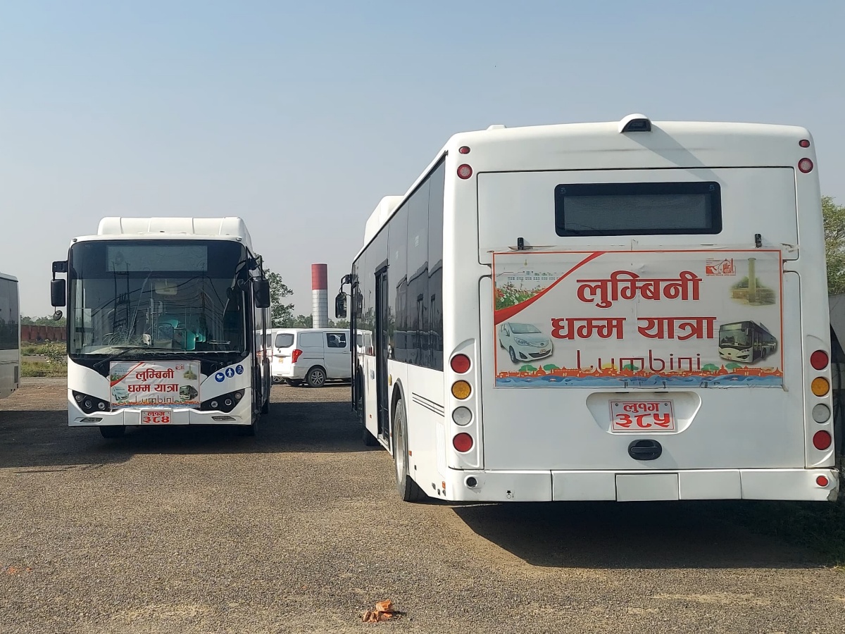 लुम्बिनीका विद्युतीय सवारी प्रयोगविहीन