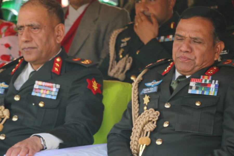 प्रधानसेनापतिको रोलक्रममा रहेका उपरथी पाण्डेले दिए राजीनामा