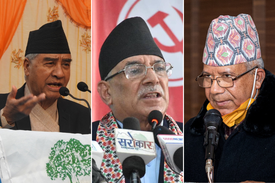 प्रधानमन्त्रीसहित गठबन्धनका नेता चितवनमा