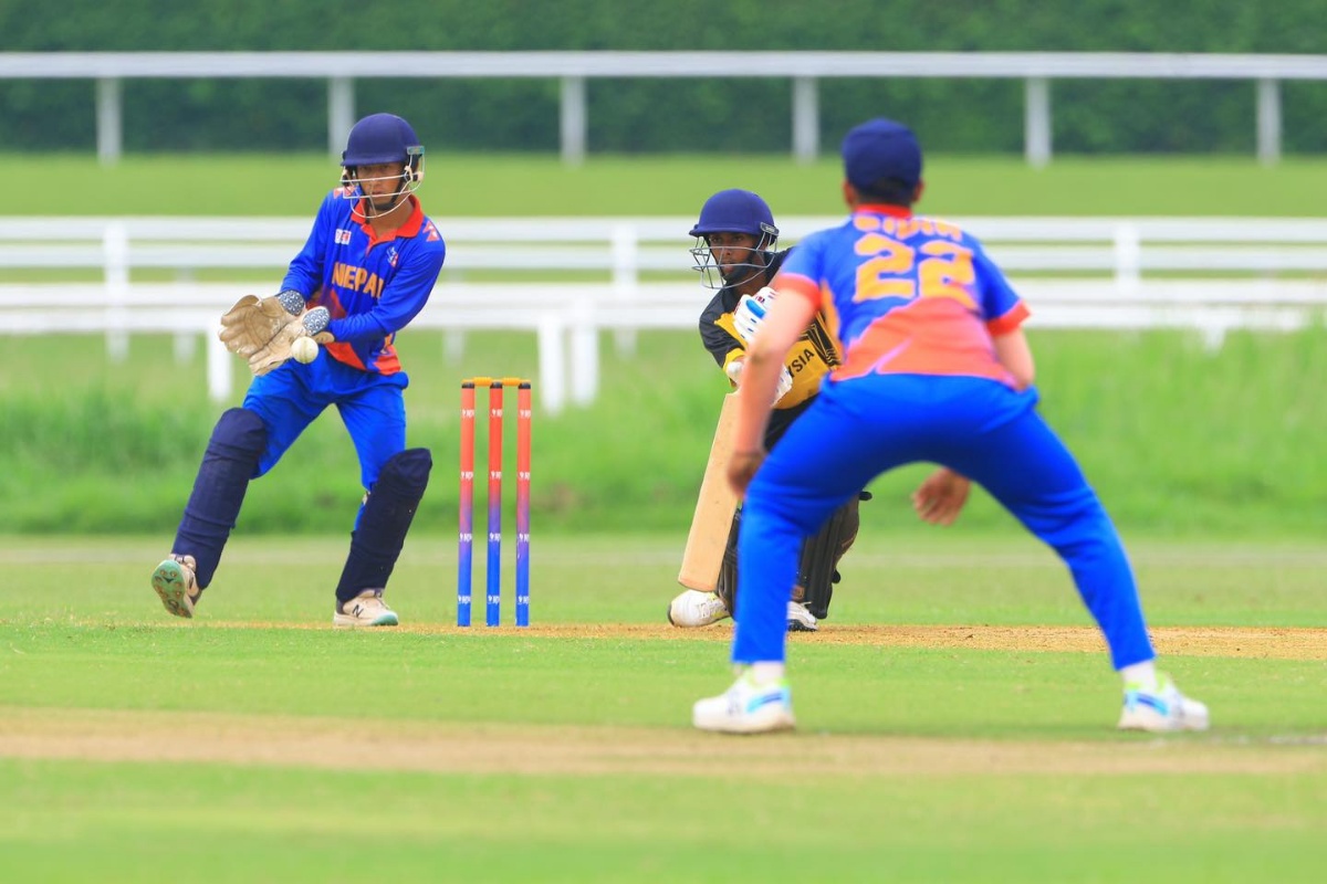 मलेसियाले नेपाललाई दियो ९१ रनको लक्ष्य