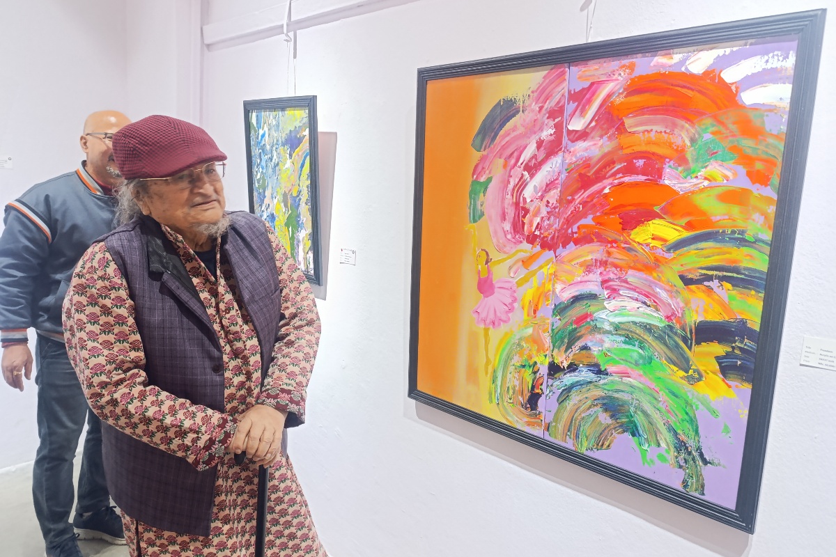 कृति शाह चन्दको कला प्रदर्शनी: १ हजारभन्दा बढीले गरे अवलोकन