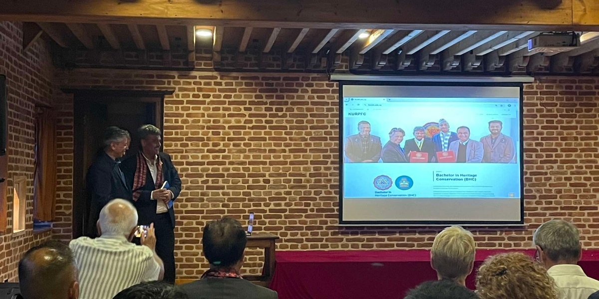 स्नातकमा ‘हेरिटेज कन्जर्भेसन’ पढाउँदै काठमाडौँ विश्वविद्यालय