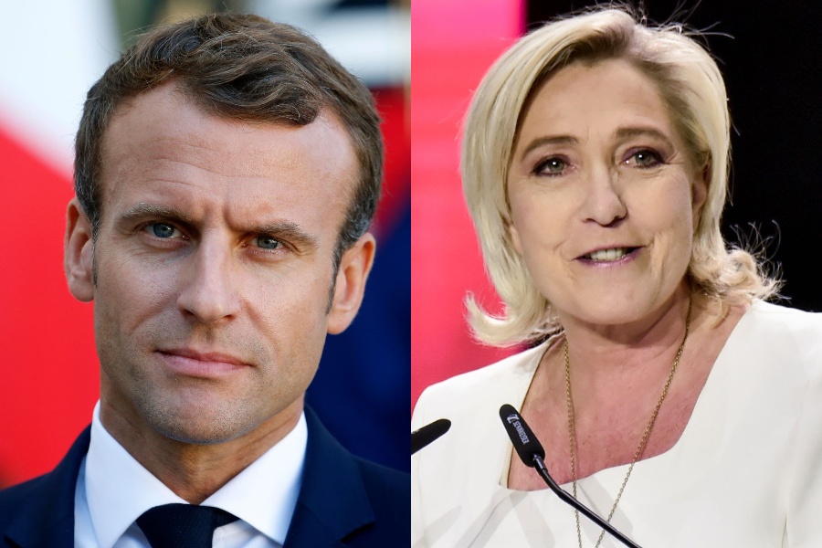 फ्रान्स : निर्वाचनको पहिलो चरणमा ले पेनको दल विजयी, राष्ट्रपति म्याक्रोनको दल तेस्रो स्थानमा