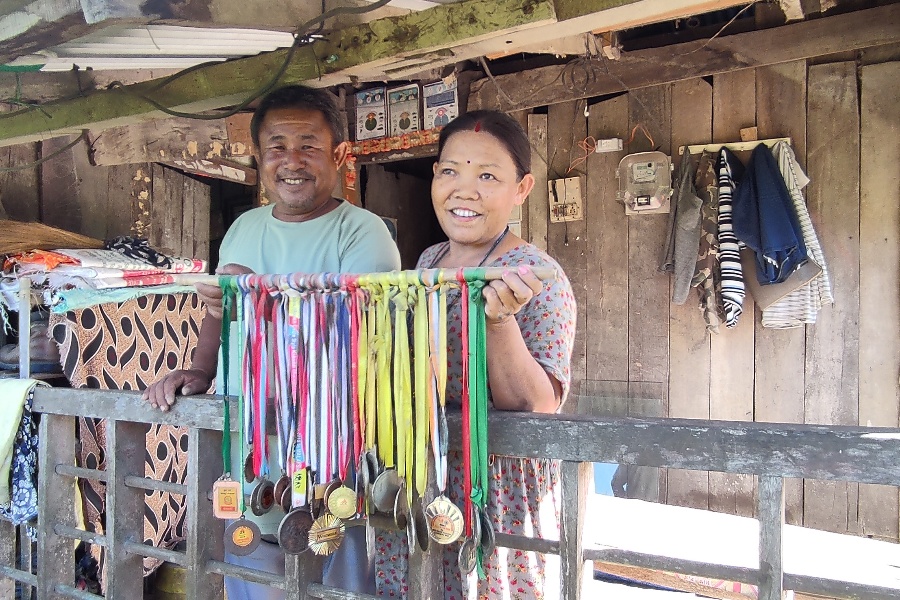 एशियाडमा नेपाललाई पदक दिलाउने अनुजाको घर पुग्दा…