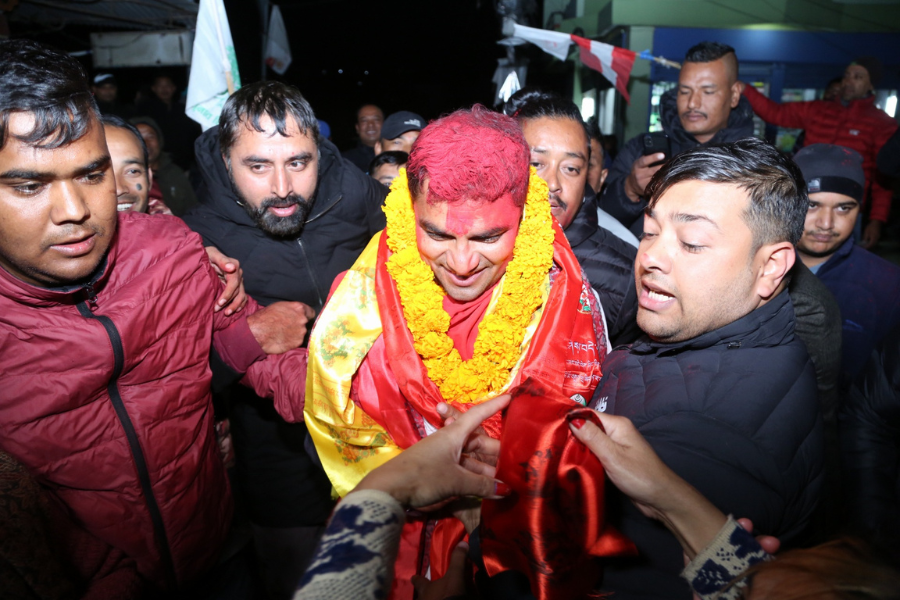 काठमाडौँ-५ मा कांग्रेसका प्रदीप पौडेल विजयी