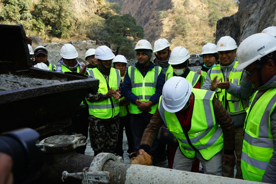 अपर म्याग्दी–१ को बाँध निर्माण शुरू