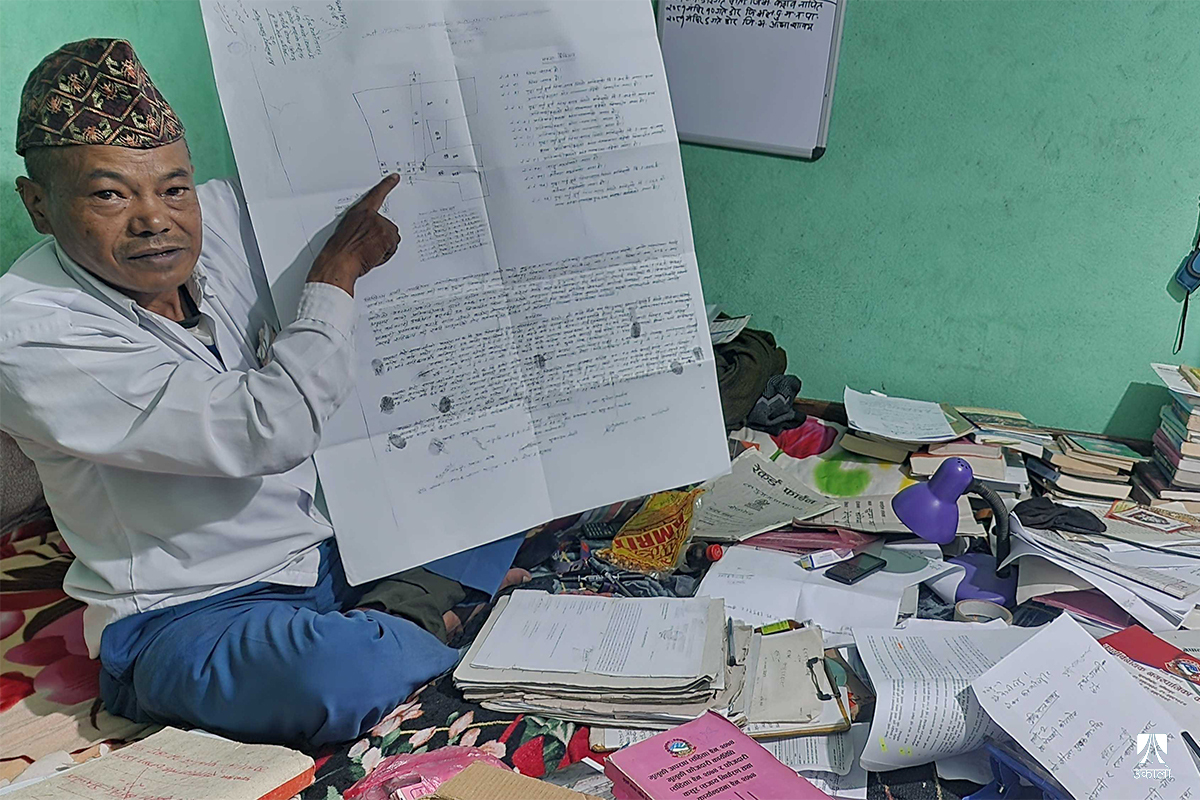 बुंगमतीका बुद्धिरत्न जो आफ्नो जिउधन खर्चेर सार्वजनिक सम्पत्ति जोगाइरहेछन्