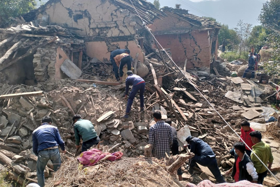 जाजरकोट भूकम्पबाट पशुपक्षीमा १० करोडको क्षति, उत्पादनमा पनि ह्रास आउने