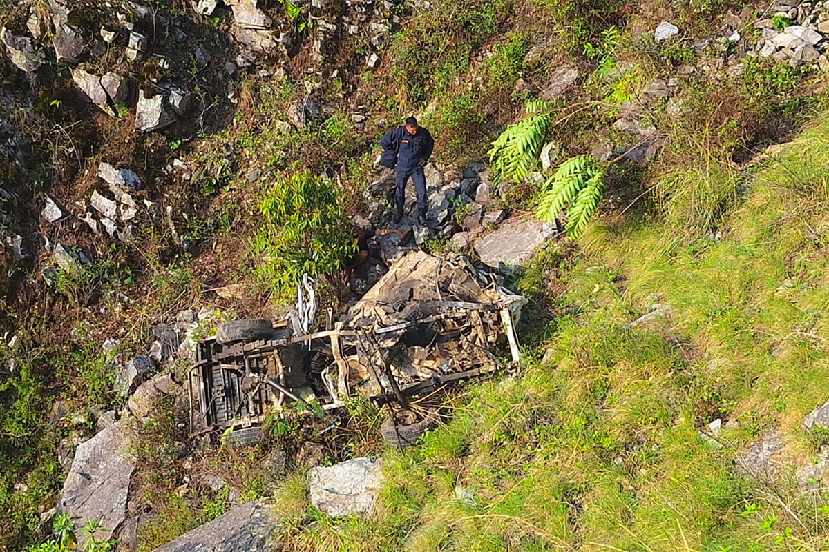सुर्खेत जिप दुर्घटना: मृतक ४ जनाकै सनाखत