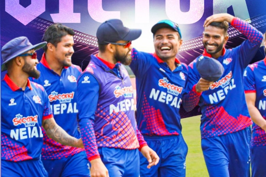 भारतद्वारा नेपालसामु २०३ रनको लक्ष्य प्रस्तुत