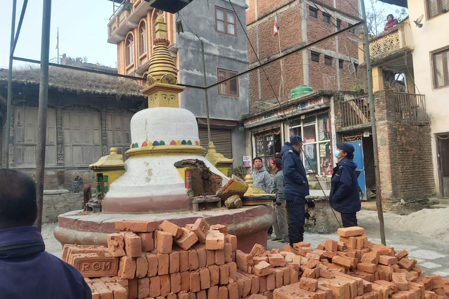 चैत्य फोरेर बुद्धको मूर्ति चोरी