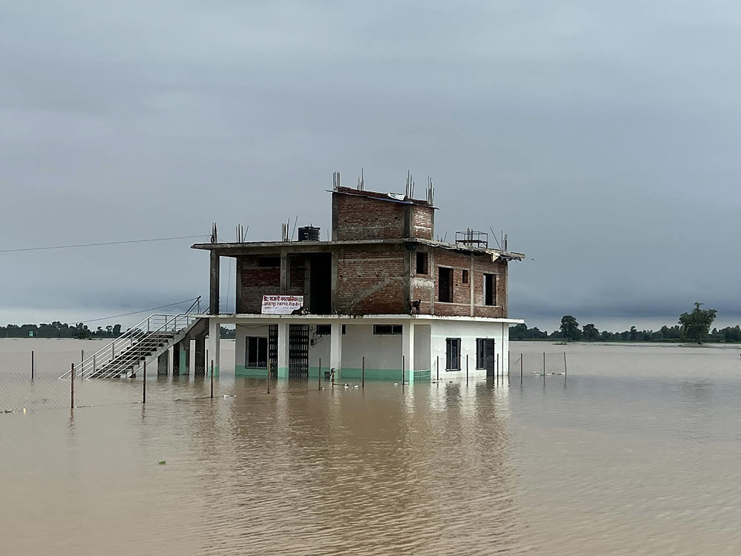 कैलालीमा डुबानबाट १९ घरपरिवार विस्थापित