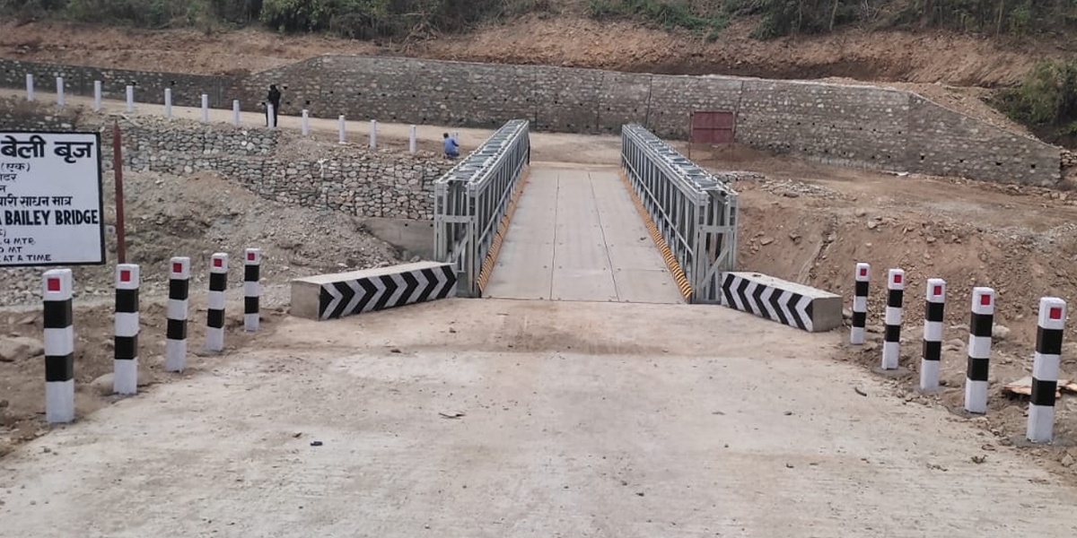 तान्द्राङ खोलामा पुल बन्यो, ४ गाउँपालिकाका स्थानीय लाभान्वित 