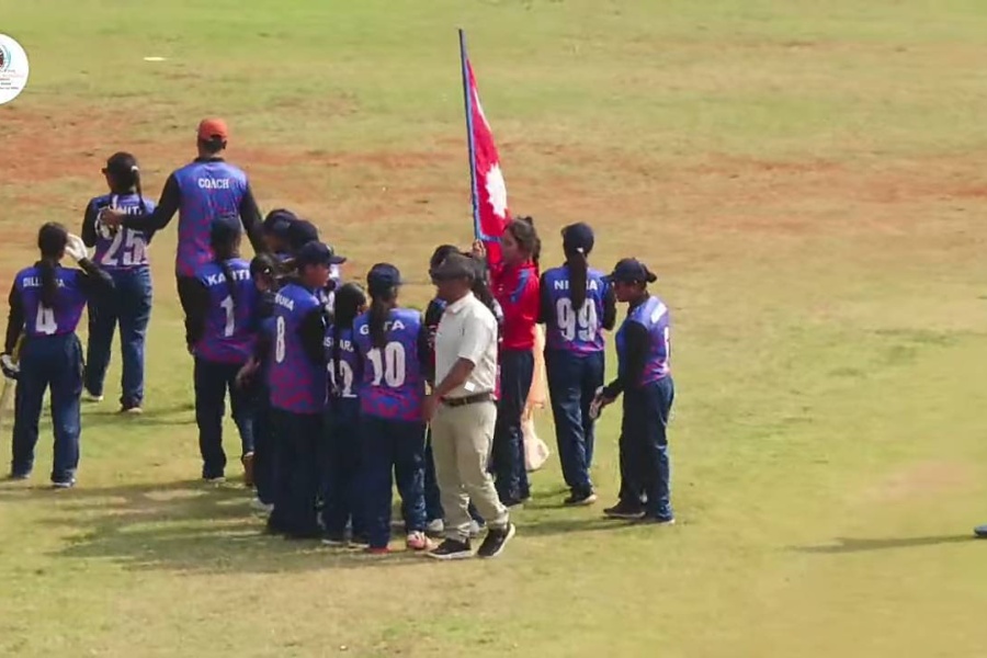 नेत्रहीन टी२० शृंखला : भारतमाथि नेपालको १० विकेटको जित