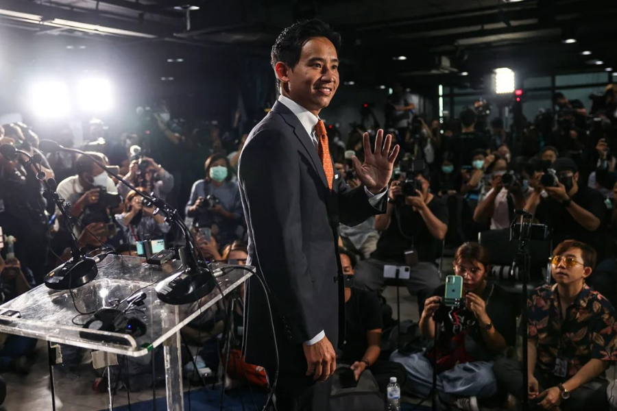 थाइल्याण्ड निर्वाचनमा सेना समर्थक पार्टी पाँचौँ स्थानमा, स्थापनाको नौ वर्षमा एमएफपी सबैभन्दा ठूलो दल