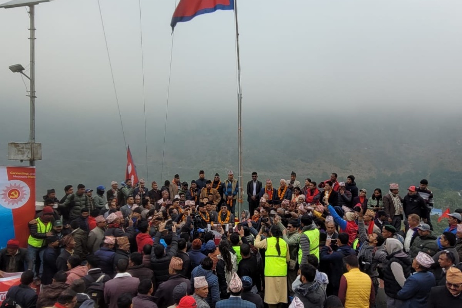 एमालेले शुरू गर्‍यो ‘झुलाघाट–चिवाभञ्ज्याङ संकल्प यात्रा’