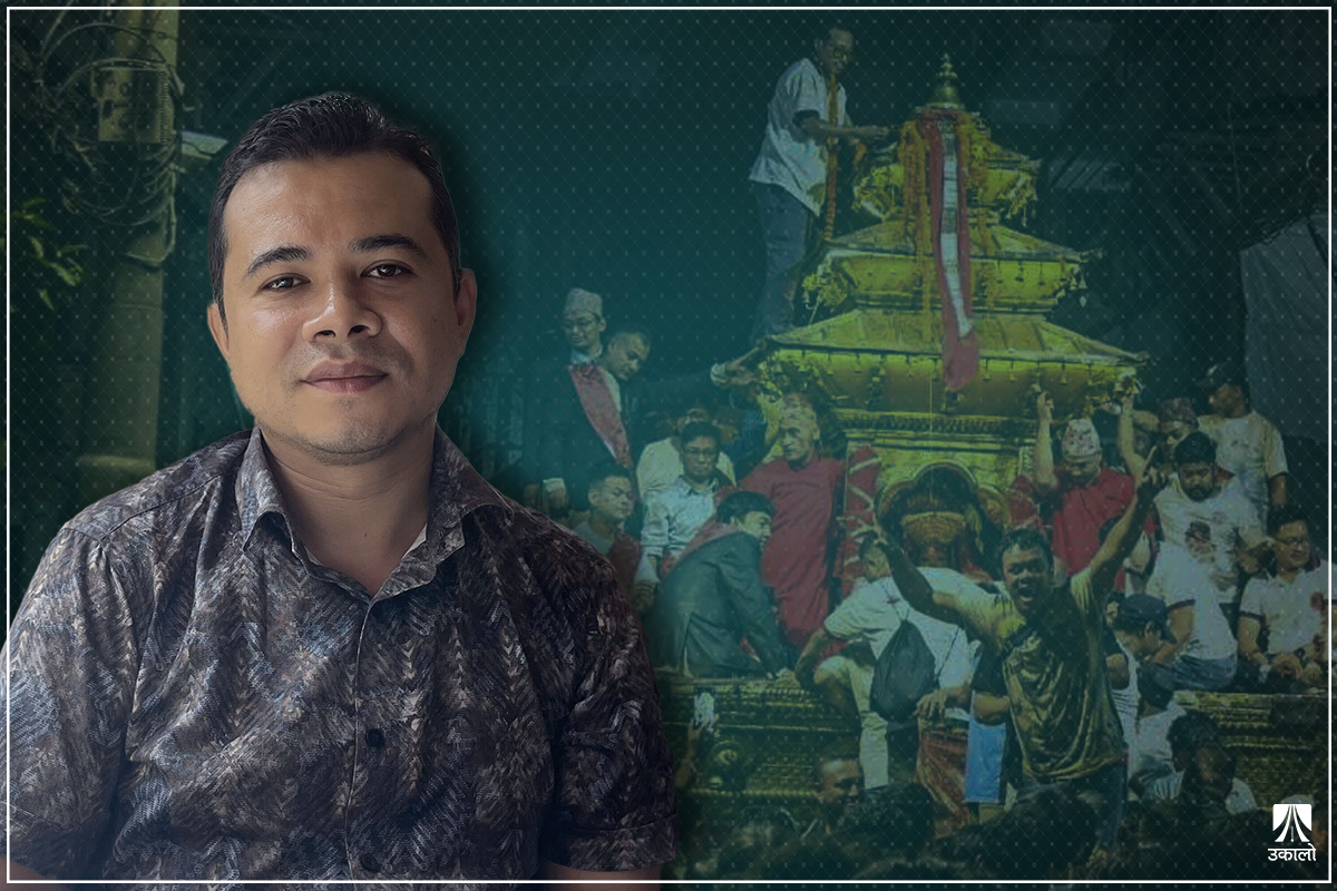 इन्द्रजात्राको उत्सवलाई सुरक्षित बनाउन १५ वर्षदेखि लागिपरेका गणपति