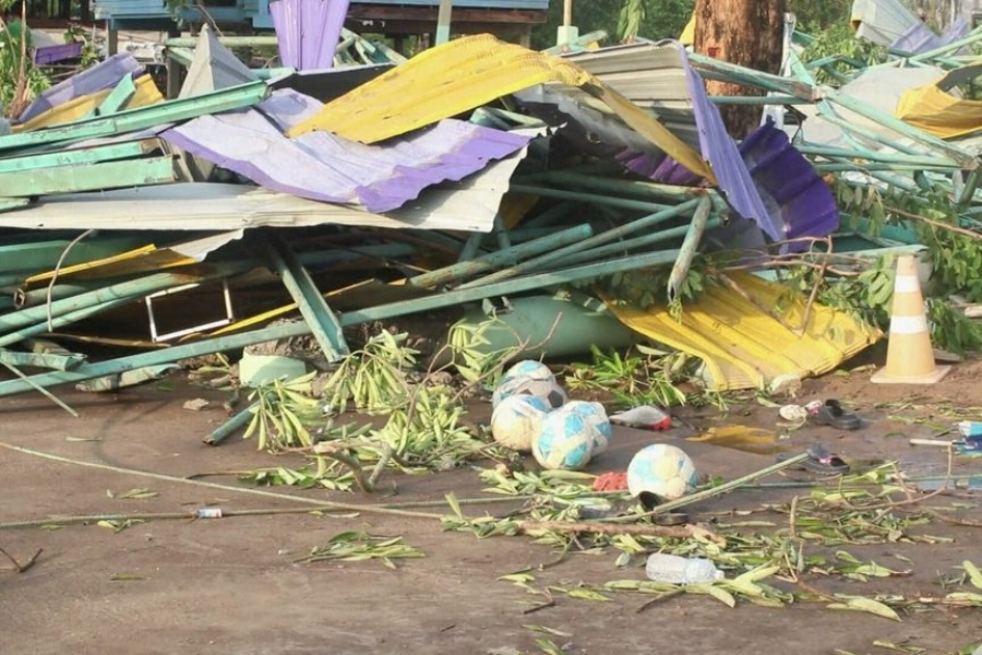 थाइल्यान्डमा विद्यालयको छाना खस्दा ७ जनाको मृत्यु, २३ घाइते