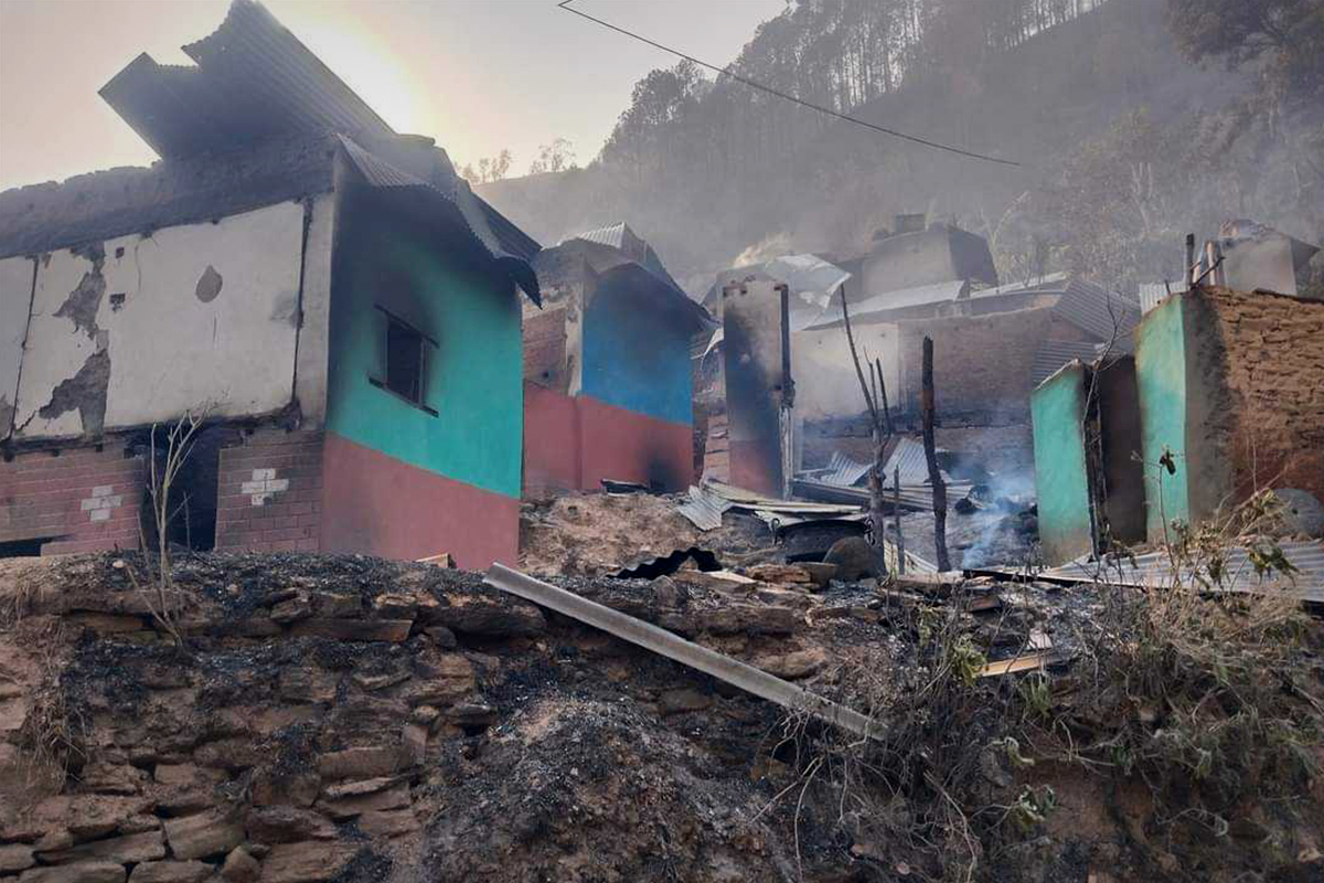 वैशाखमा आगलागी र वन डढेलोबाट २६ जनाले गुमाए ज्यान