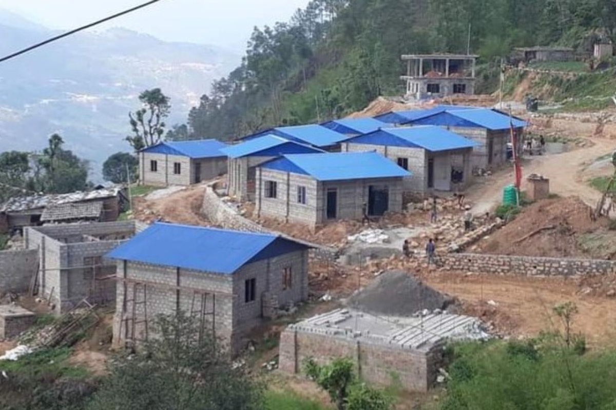 बजेट अभावले २ वर्षदेखि अलपत्र काभ्रेको तामाङ एकीकृत बस्ती  