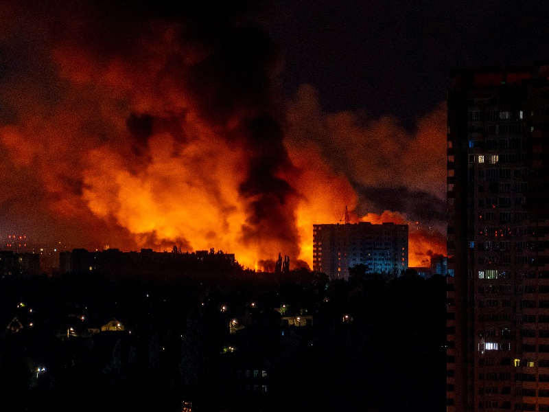 ट्रम्पको युद्धविराम प्रस्ताव अस्वीकारपछि रुसले किभमाथि तीव्र पार्‍यो ड्रोन आक्रमण