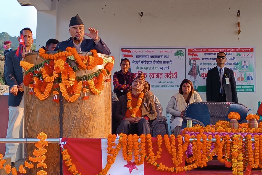 सत्ता गठबन्धन बहुमतका साथ विजयी हुन्छ : प्रधानमन्त्री देउवा