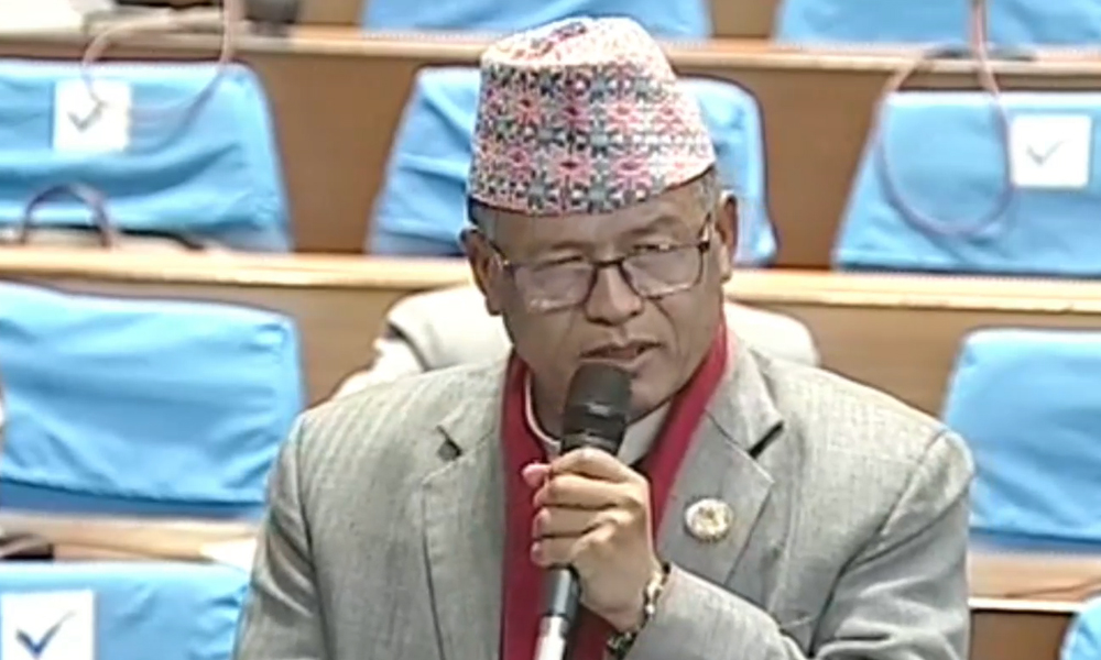 सदनमा धनराज गुरुङको प्रस्ताव– ‘आर्थिक संकट समाधान गर्न बाँदर निर्यात गरौँ’