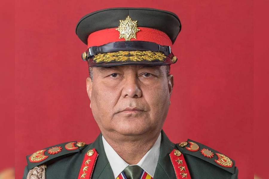 प्रधानसेनापति सिग्देल भारत भ्रमणमा जाने