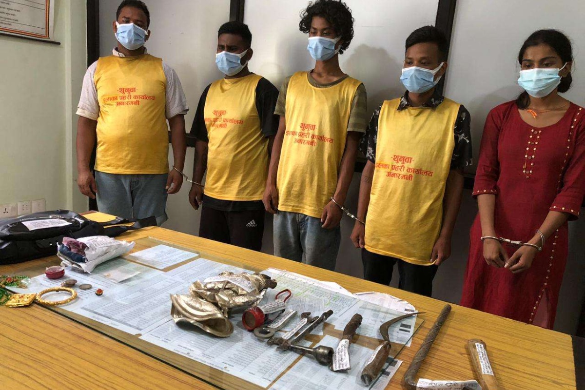 चोरीको उद्देश्यले विष्णुमायाको हत्या, ५ आरोपित सार्वजनिक