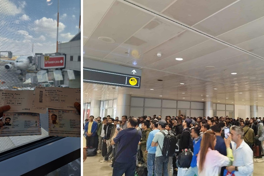 नेपाली लिन गएको विमान इजरायलमा अवतरण, स्वदेश फर्कन लागेकाहरू विमानस्थलमा