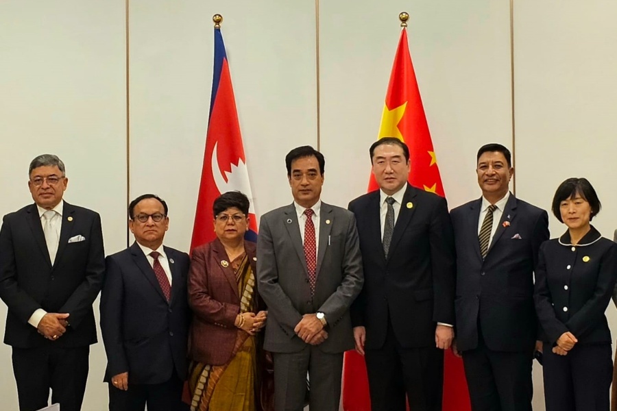 नेपाल चेम्बर अफ कमर्स र 'सीसीपीआईटी'बीच नेपालमा लगानी सम्मेलन गर्ने सहमति