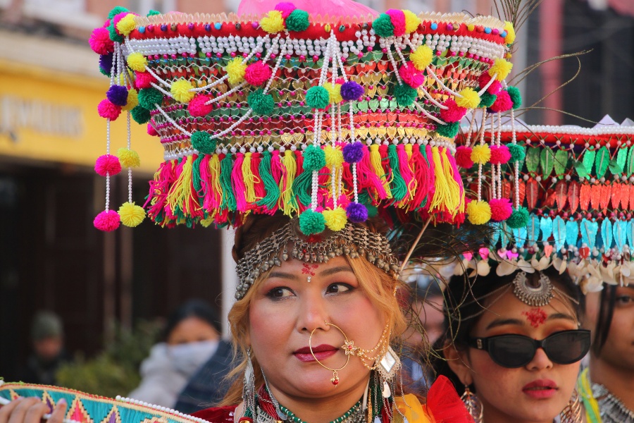 माघी पर्वमा थारू समुदायको झाँकी (तस्वीरहरू)