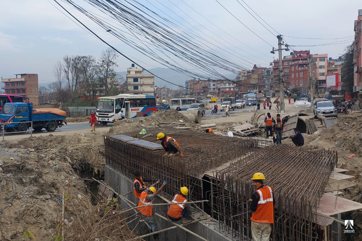 सूर्यविनायक–धुलिखेल सडक विस्तार सुस्त:  डेढ वर्षमा २५ प्रतिशत प्रगति