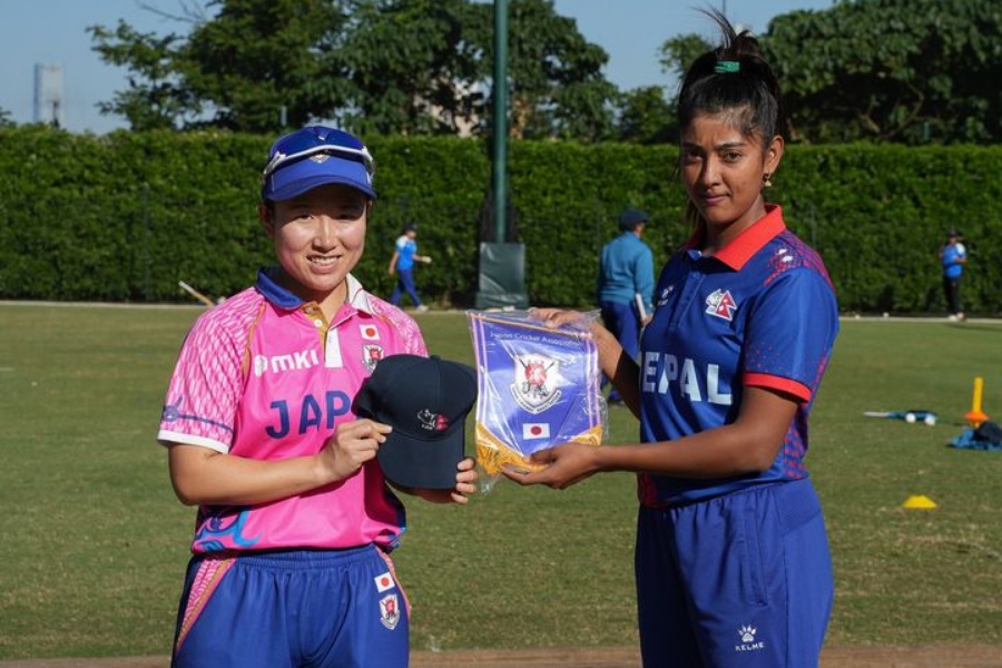 नेपालले जापानलाई दियो ११४ रनको लक्ष्य