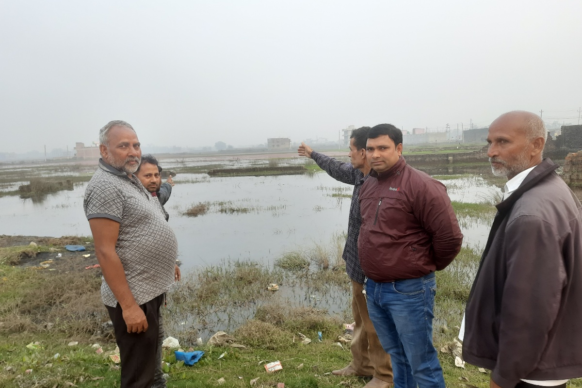 निकास नहुँदा वीरगन्जको २०० बिघा खेतीयोग्य जमिन डुबानमा